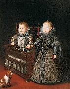 unknow artist The Infantes Don Alfonso el Caro and Doaa Ana Margarita china oil painting artist